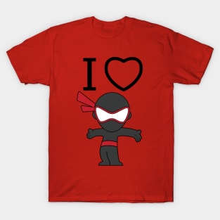 I Heart Ninja x I'M A NINJA T-Shirt